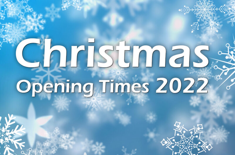 Christmas opening times 2022