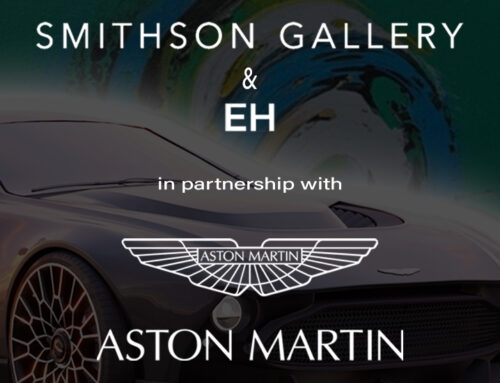Smithson Gallery, Eric Haacht, and Aston Martin – the perfect “Art and Brand” partnership.